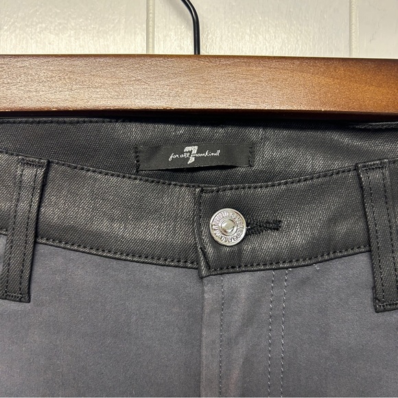 7 For All Mankind Multi Media Gray and Black Jeans 28 - Picture 6 of 10
